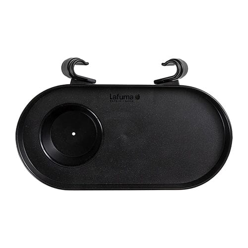 Lafuma Porte gobelet Tablette pour R Clip - Futura - Evolution - Rsx Noir