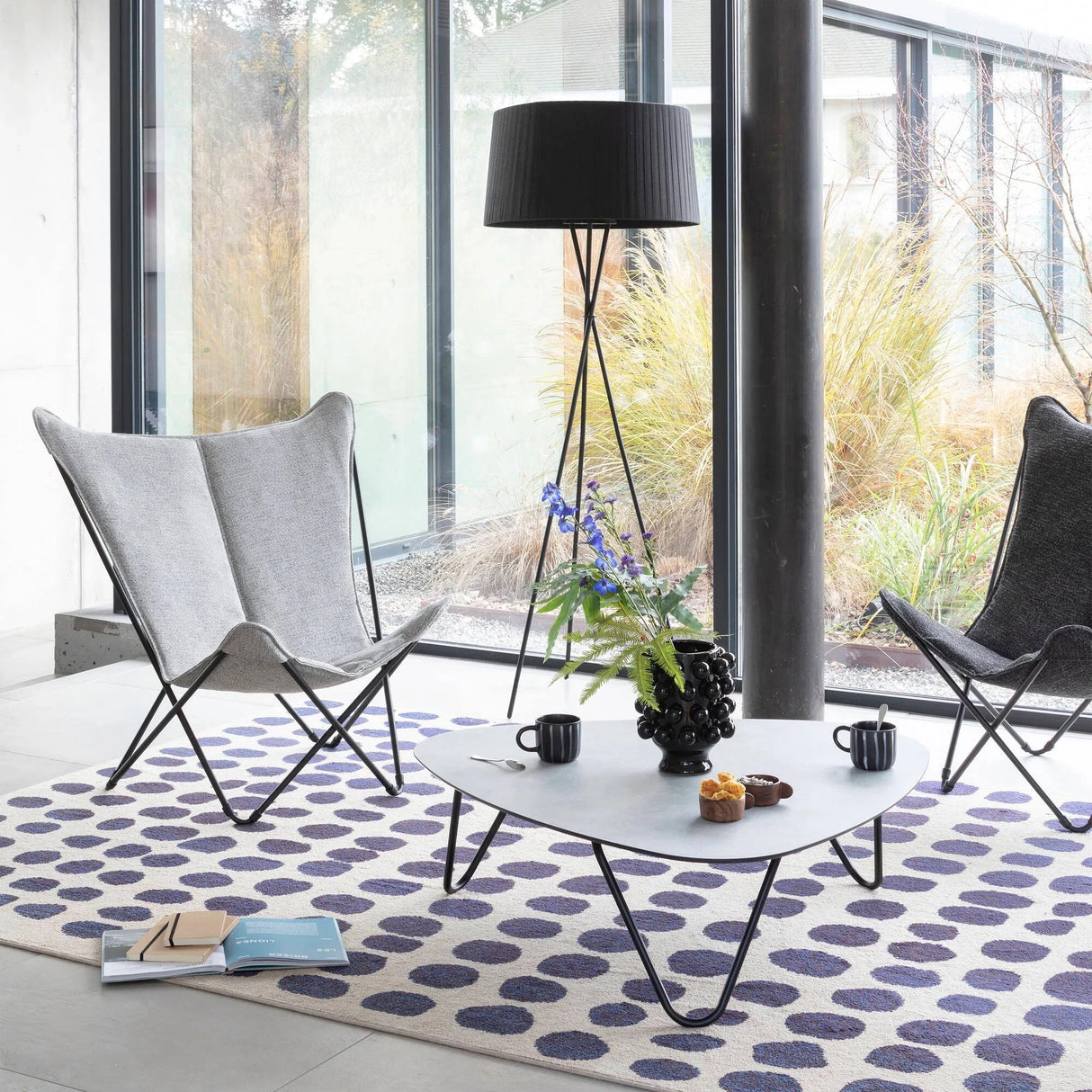 Lafuma Sphinx Tundra Fauteuil papillon matelassée grande largeur