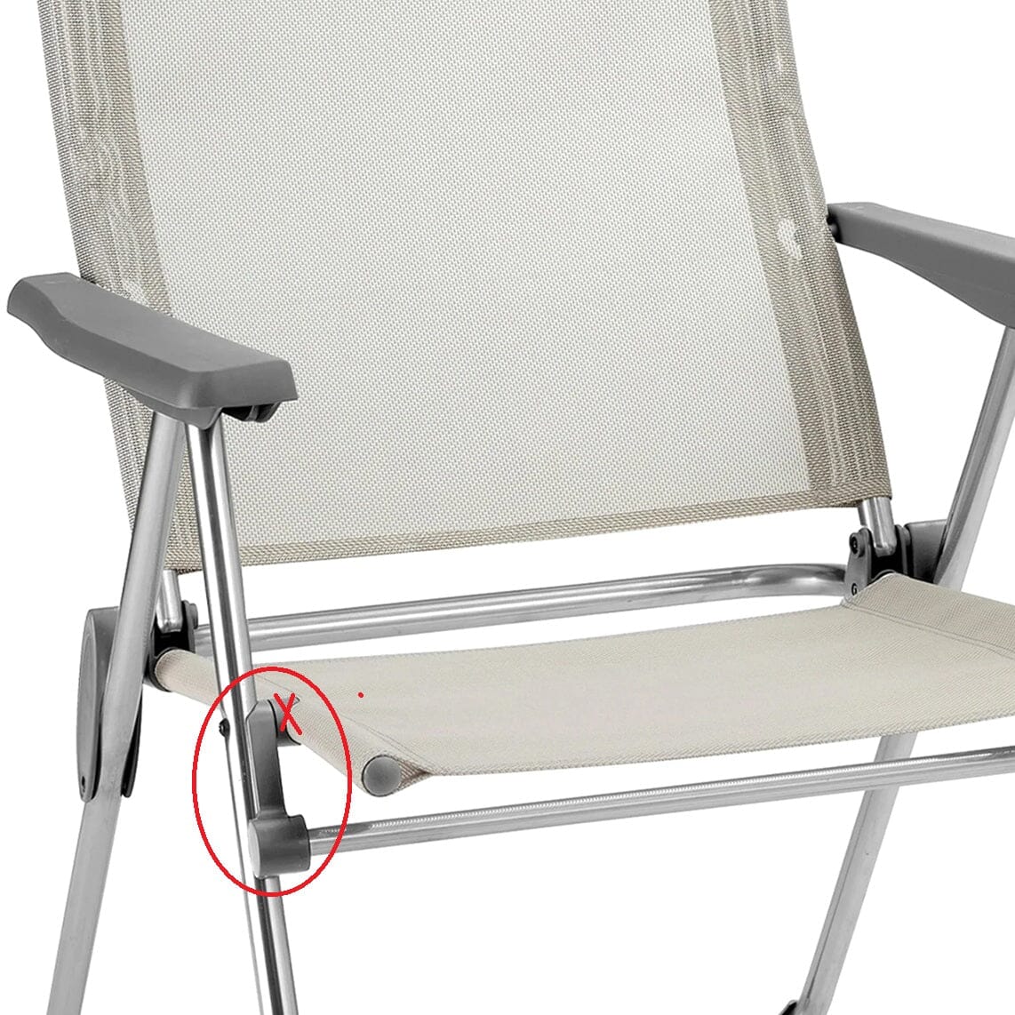 Lafuma Supports barre de traverse de rechange ALU CHAM et ALU LOW