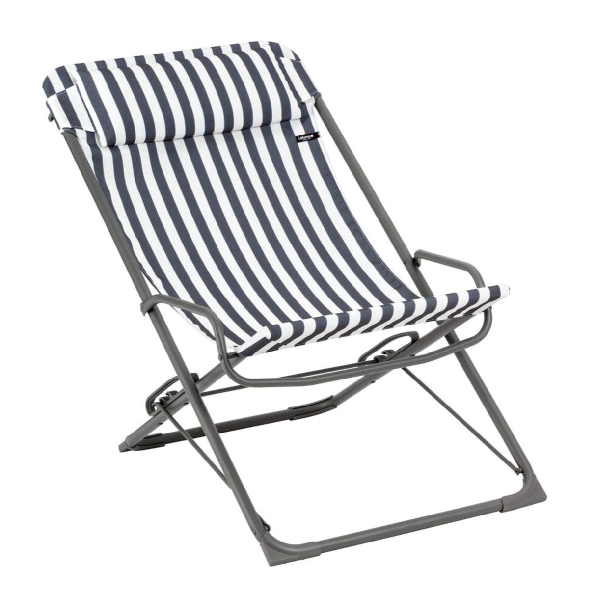 Lafuma Transaswing+Ray Chilienne Airlon Rayure Batyline Iso Marron Terre chassis Titane
