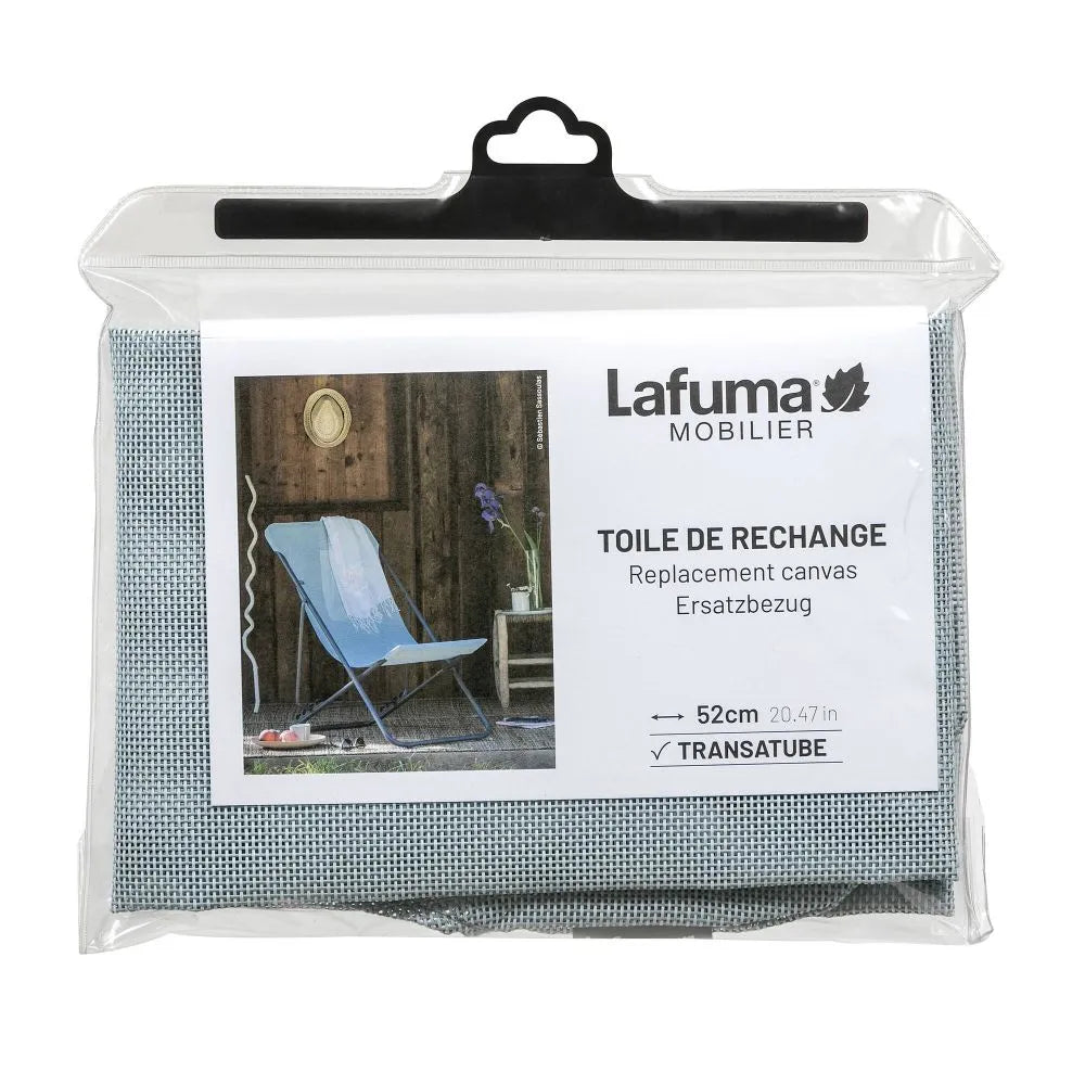 Lafuma Transatube Toile de rechange Batyline Iso Bleu Ciel