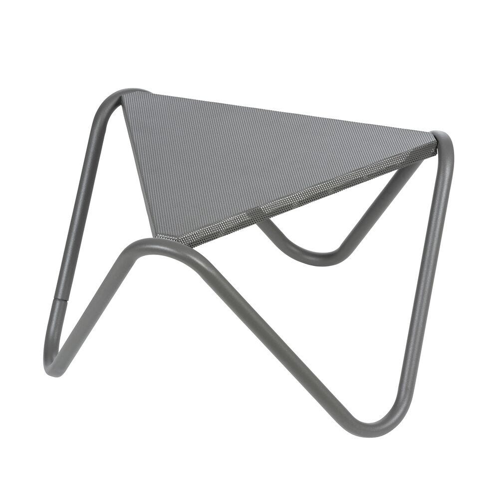 Lafuma Vogue Table basse plateau micro-perforé Titane