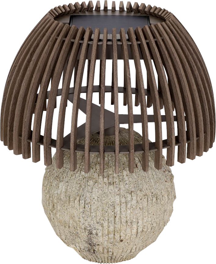 Les Jardins Alba Lampe LED Solaire sans fil 500 Lumens