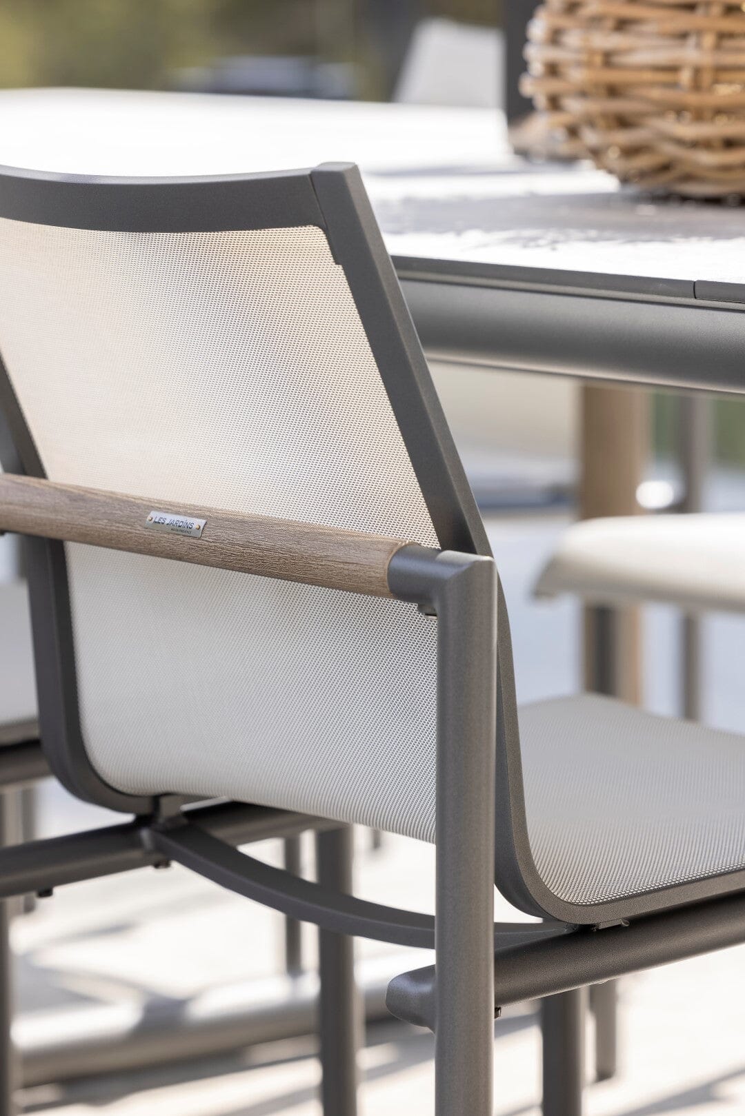 Les Jardins Bastingage Chaise de repas