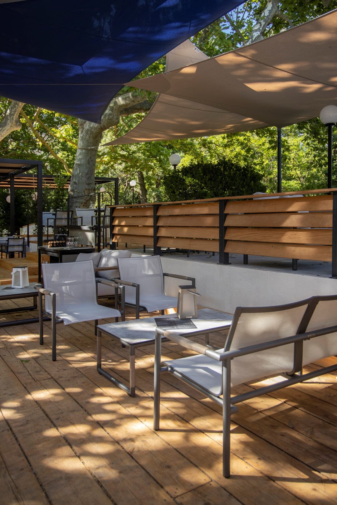 Les Jardins Bastingage Table basse 110x60cm