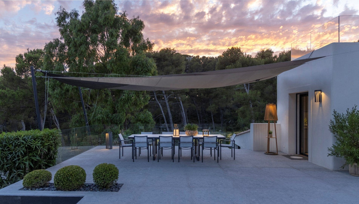 Les Jardins Bastingage Table extensible 210/315x105cm