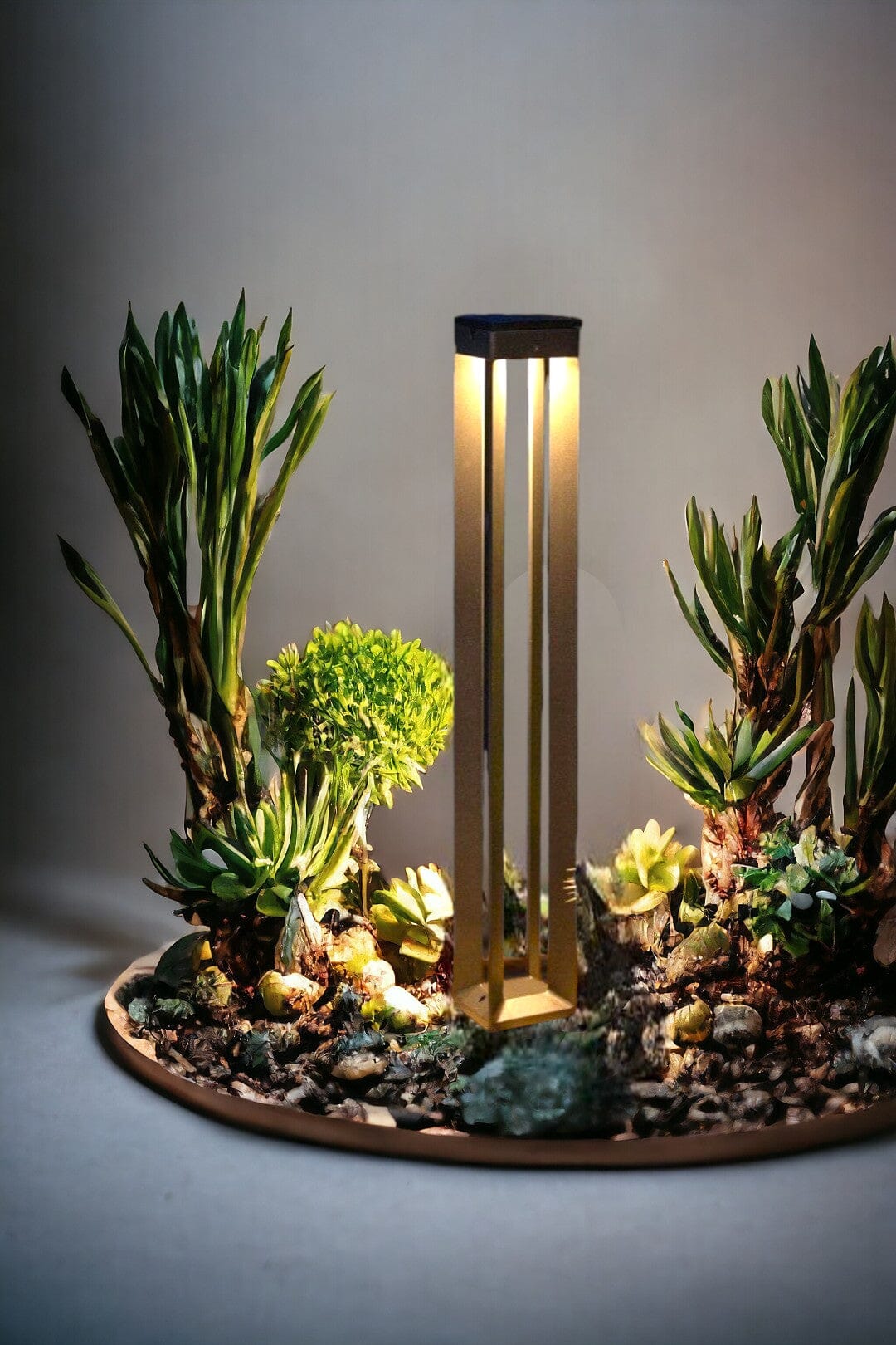 Les Jardins Blade Borne solaire grand modèle 500 Lumens