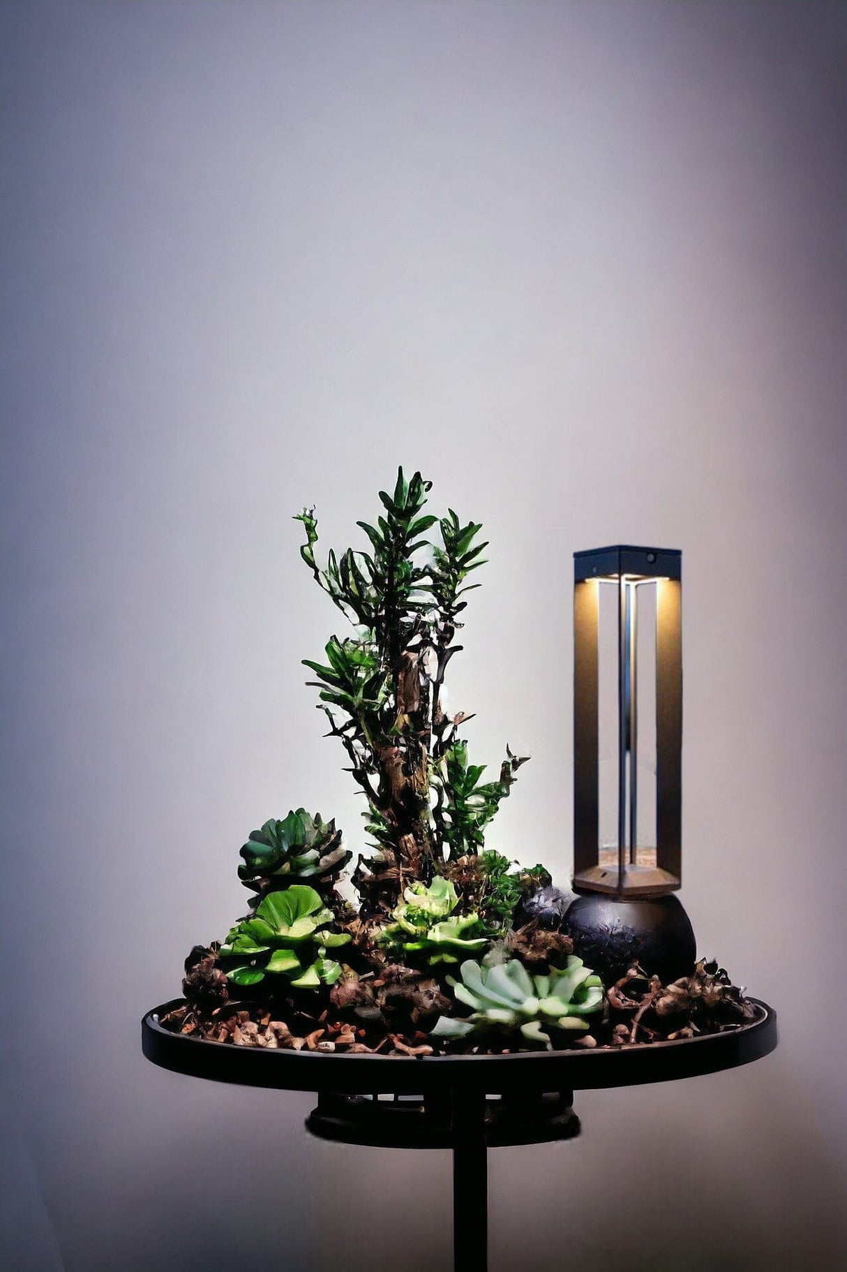 Les Jardins Blade Borne solaire petit modèle 500 Lumens