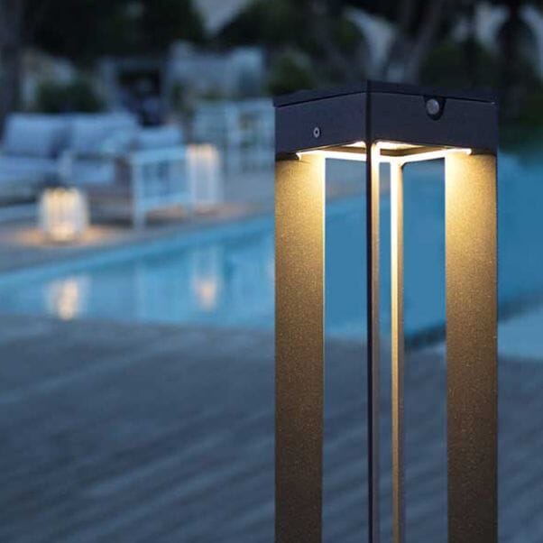 Les Jardins Blade Borne solaire petit modèle 500 Lumens