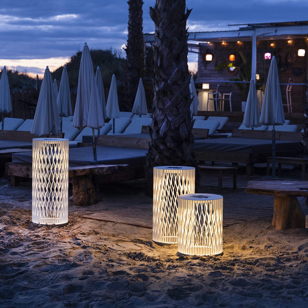 Les Jardins Cadix Lampe solaire h:70cm 500 Lumens