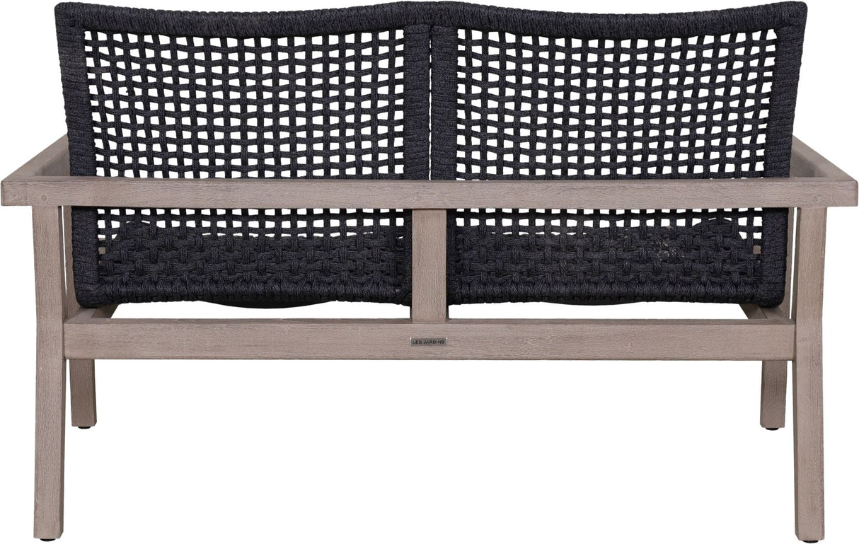 Les Jardins Copenhague Canapé empilable 2 places Corde