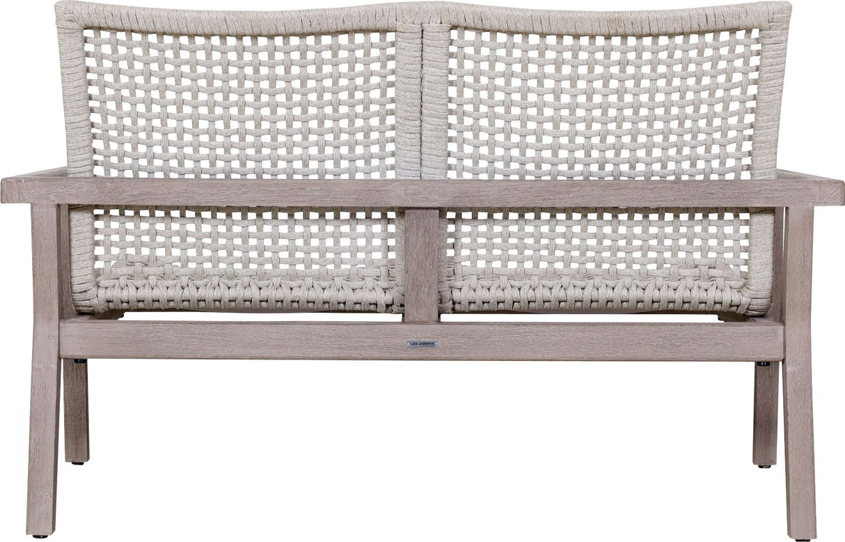 Les Jardins Copenhague Canapé empilable 2 places Corde