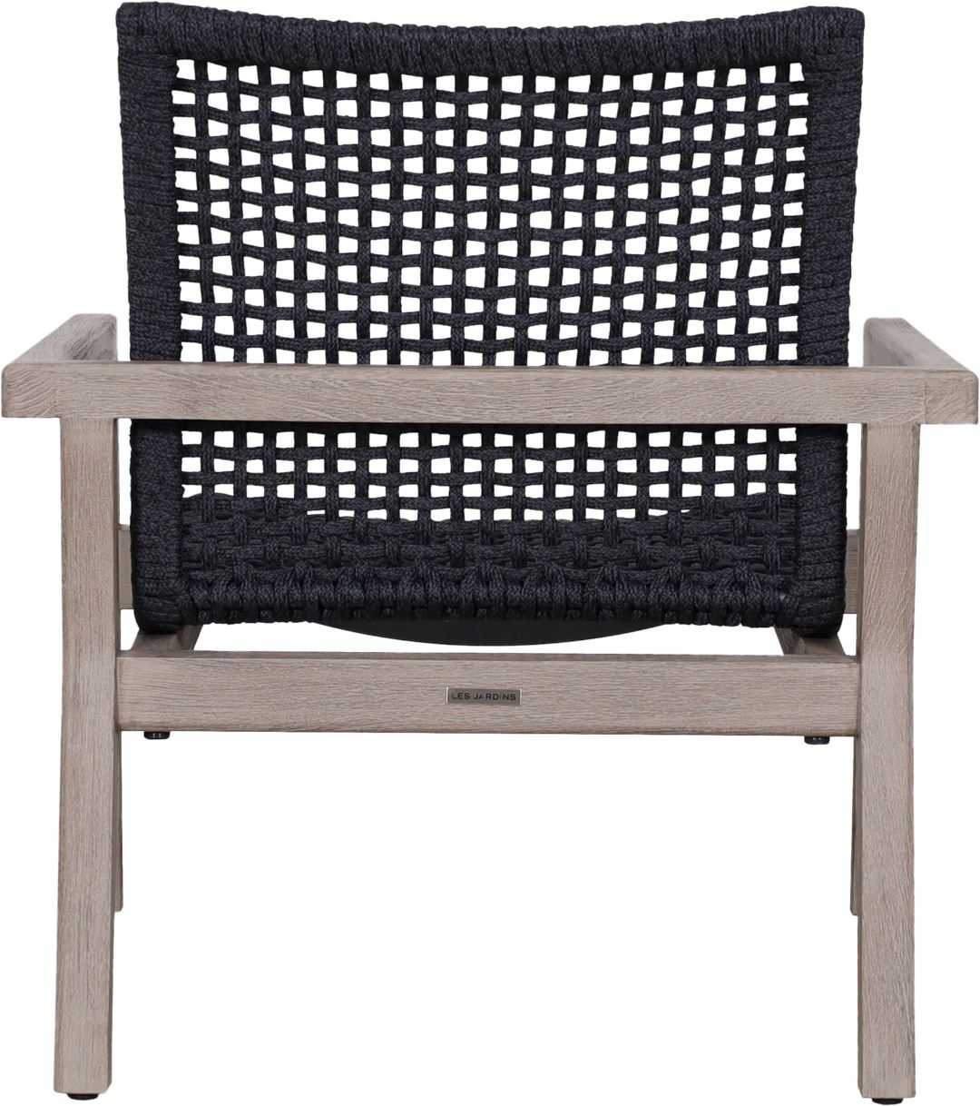 Les Jardins Copenhague Fauteuil bas empilable corde