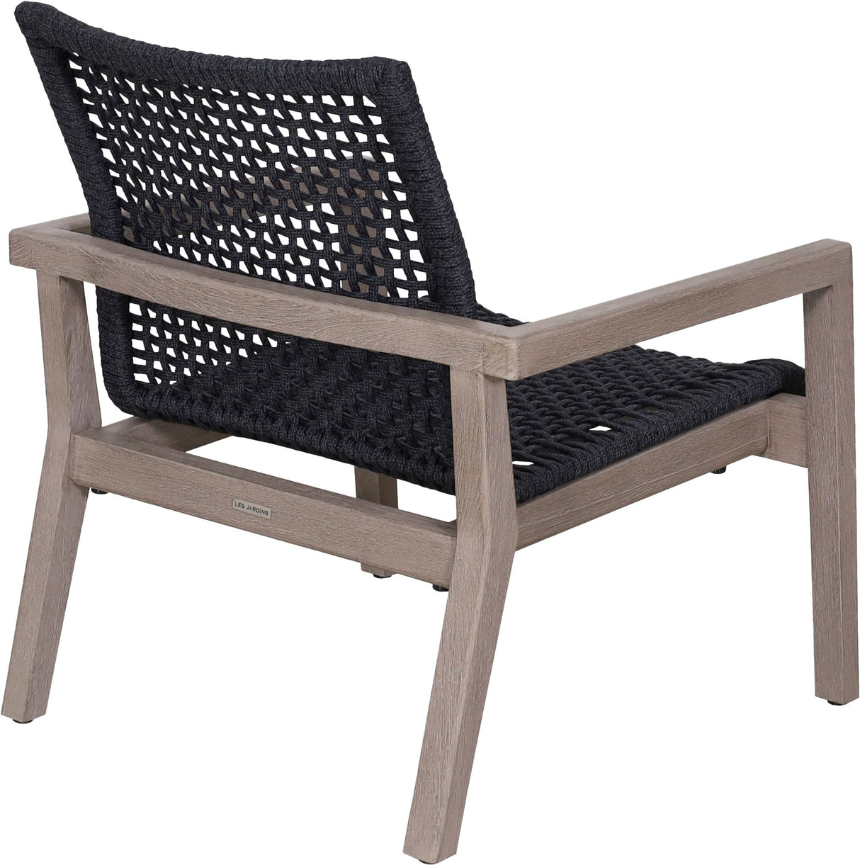 Les Jardins Copenhague Fauteuil bas empilable corde