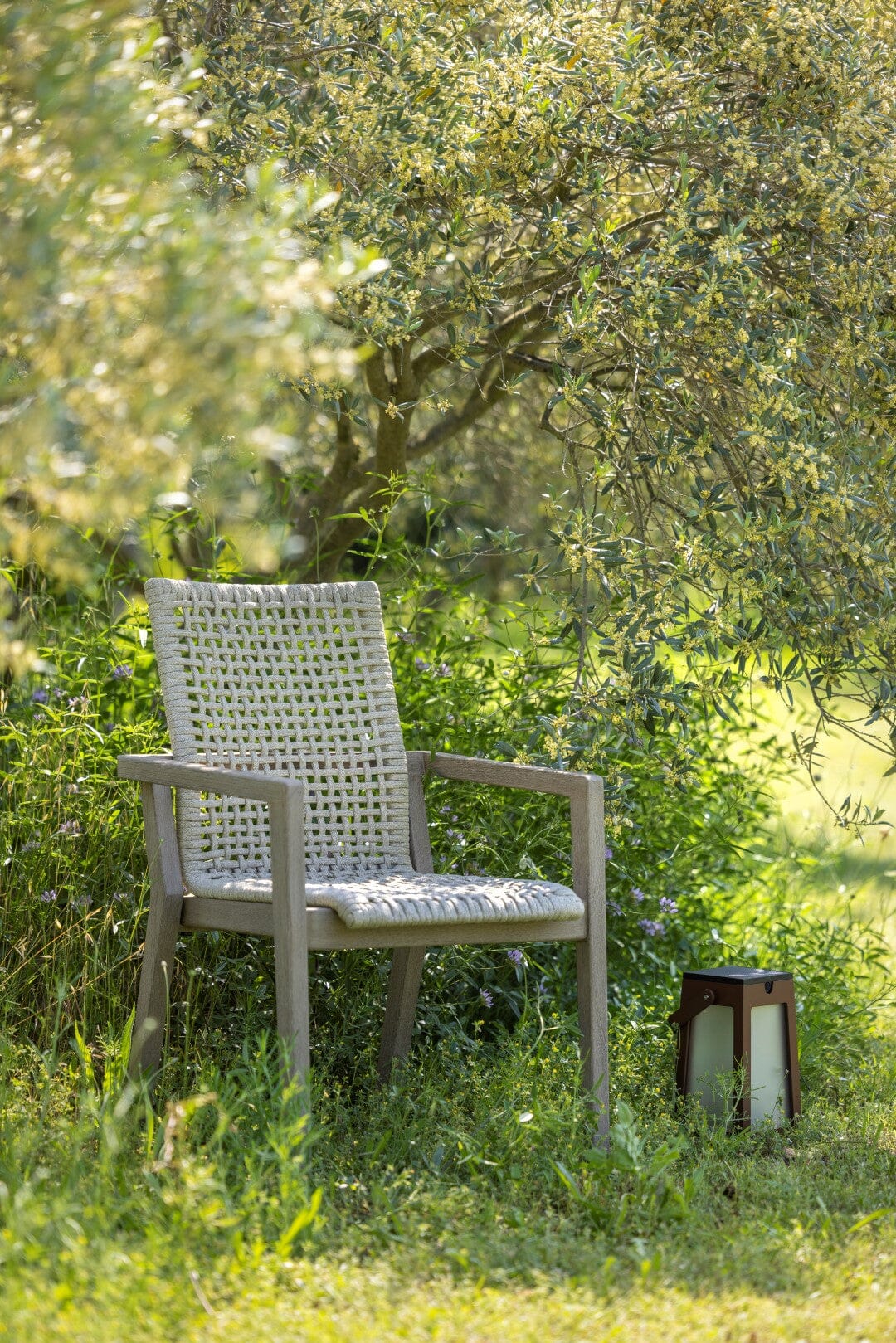 Les Jardins Copenhague Fauteuil repas tresse