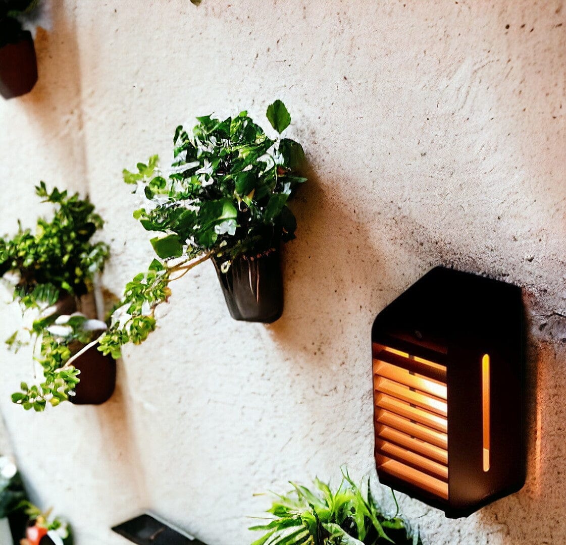 Les Jardins Corner Applique murale solaire 500 Lumens