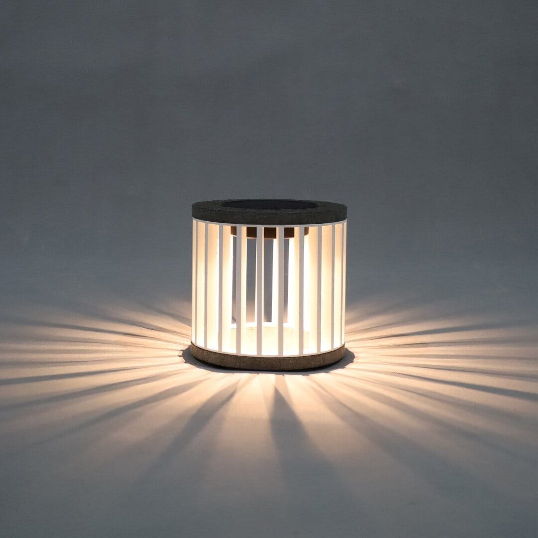 Les Jardins Halo Lampe de table solaire 200 Lumens