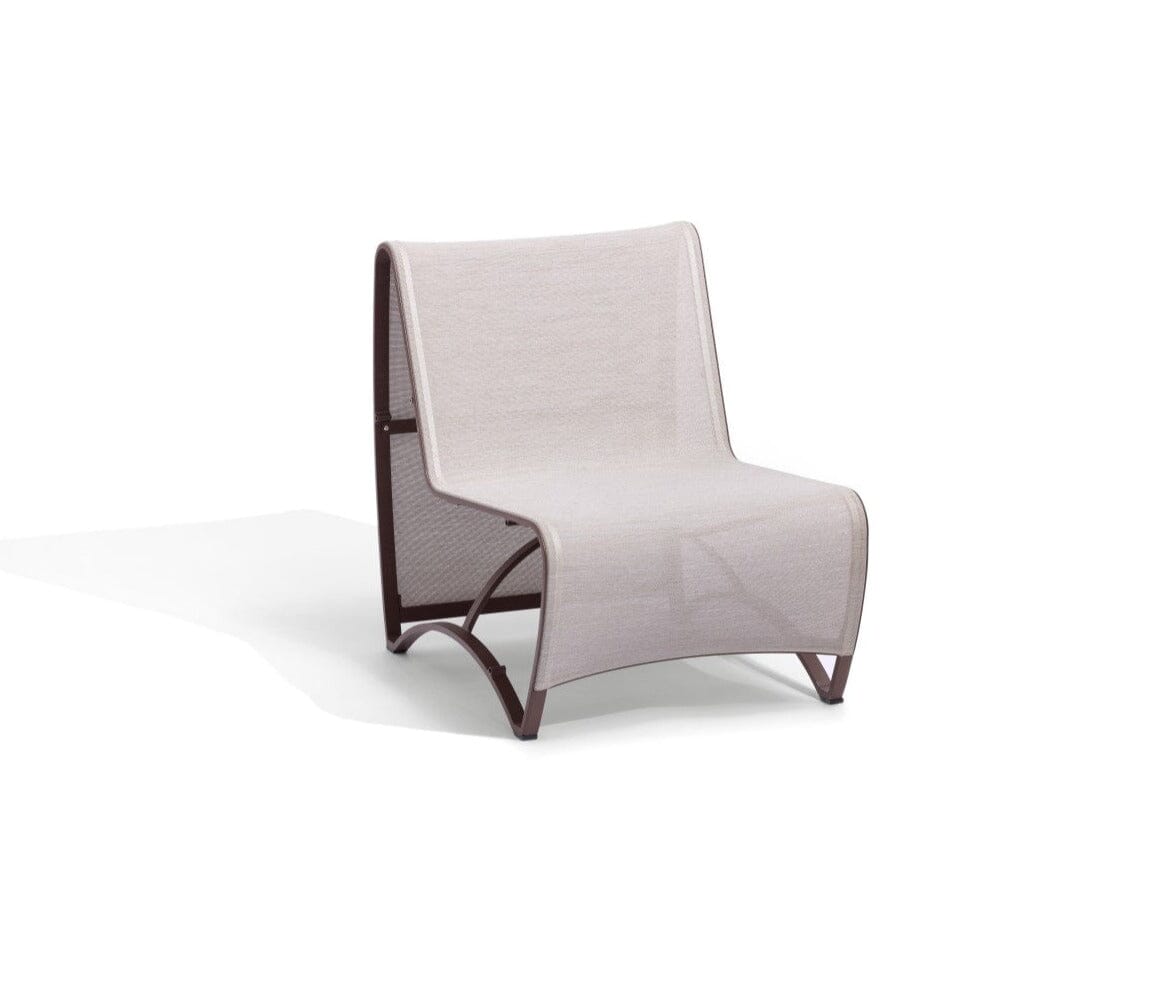 Les Jardins Jet Stream Fauteuil Corten / Toile Moka Chiné