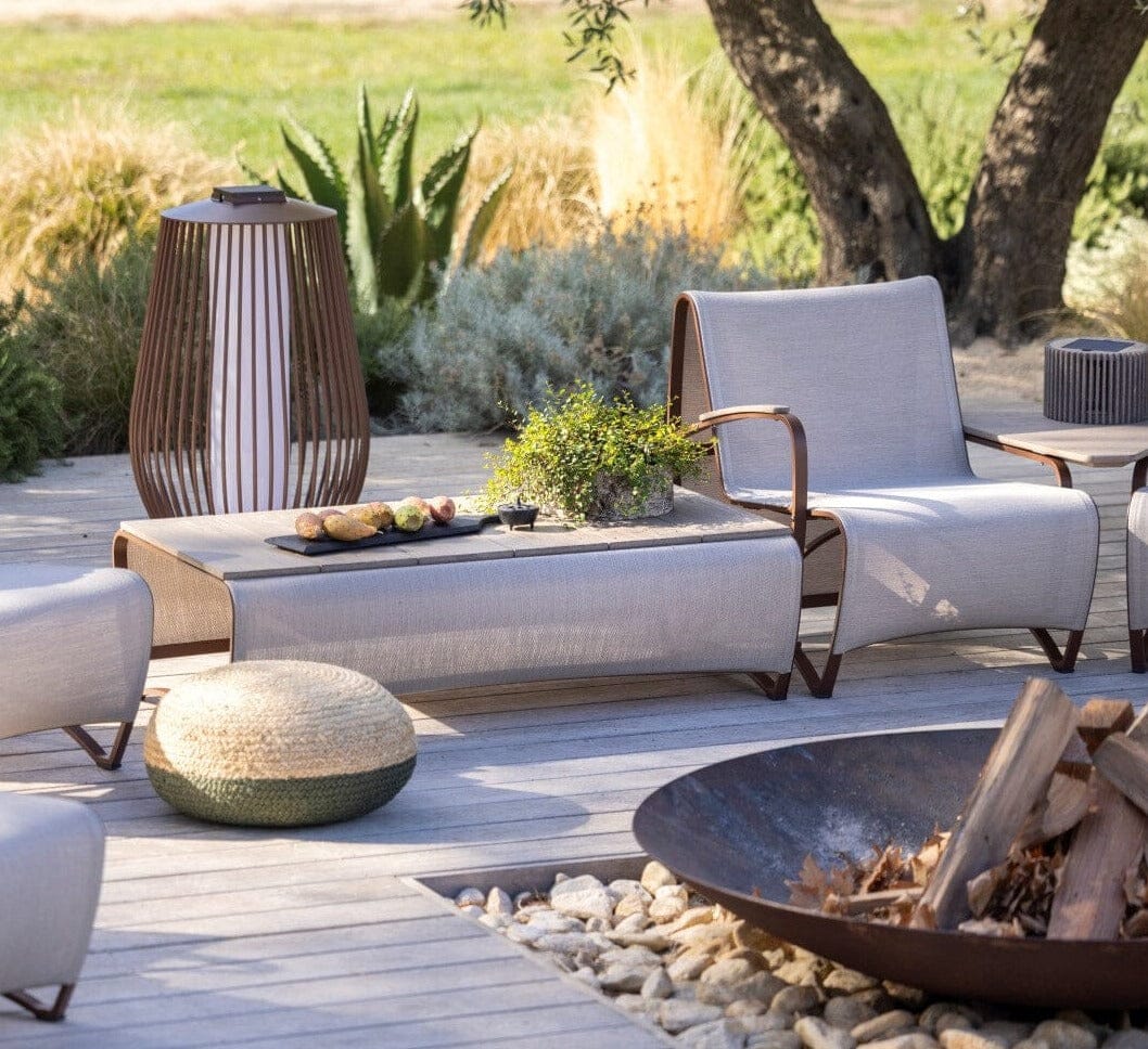 Les Jardins Jet Stream Table basse rectangulaire 120x70cm