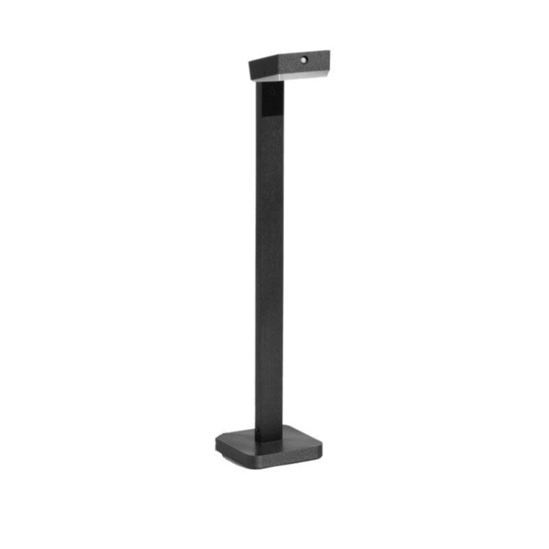 Les Jardins Kobra Borne LED Solaire sans fil 500 Lumens Noir