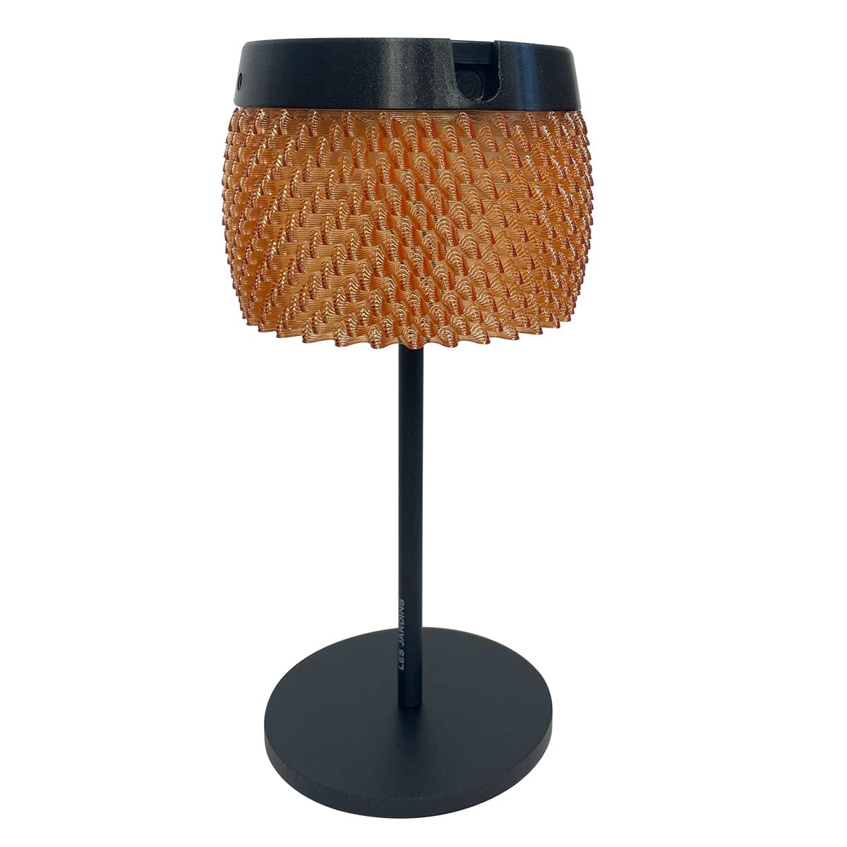 Les Jardins Lolie Lampe de table LED Solaire sans fil 200 Lumens h:27.5cm Safran