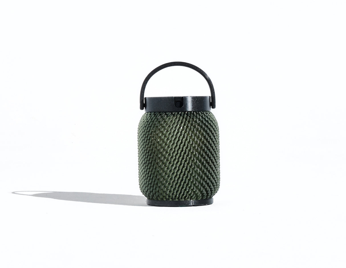Les Jardins Lolie Lampion Lampe LED Solaire sans fil 200 Lumens Olive