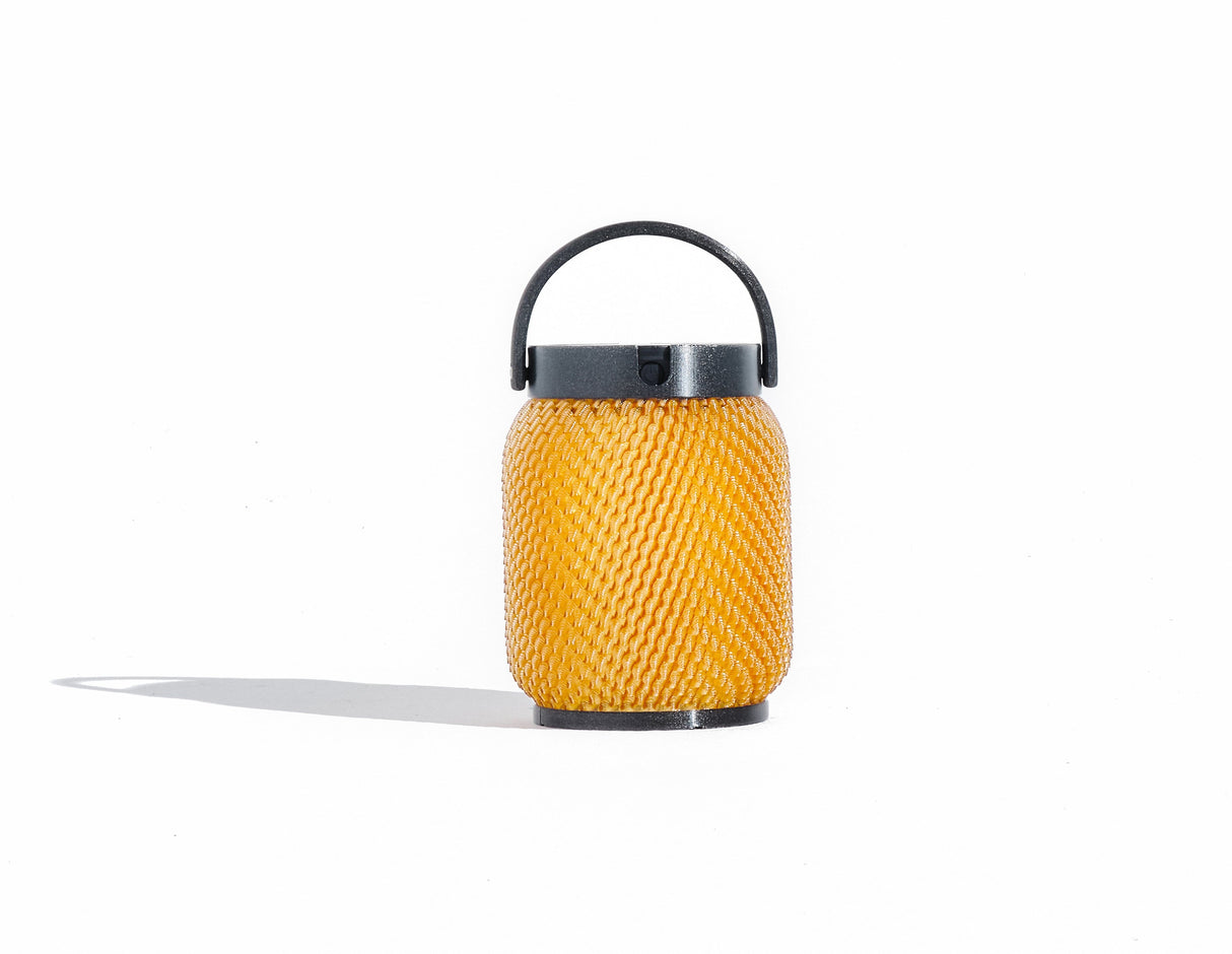 Les Jardins Lolie Lampion Lampe LED Solaire sans fil 200 Lumens Safran