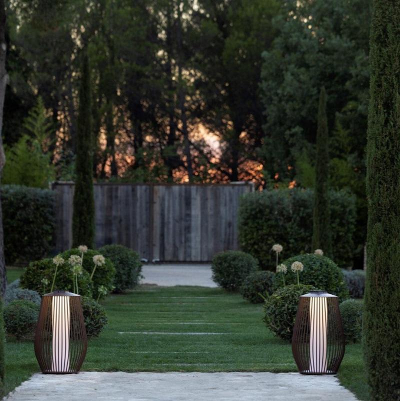 Les Jardins Mandaley Lanterne solaire Ø40cm h:84.5cm 500 Lumens