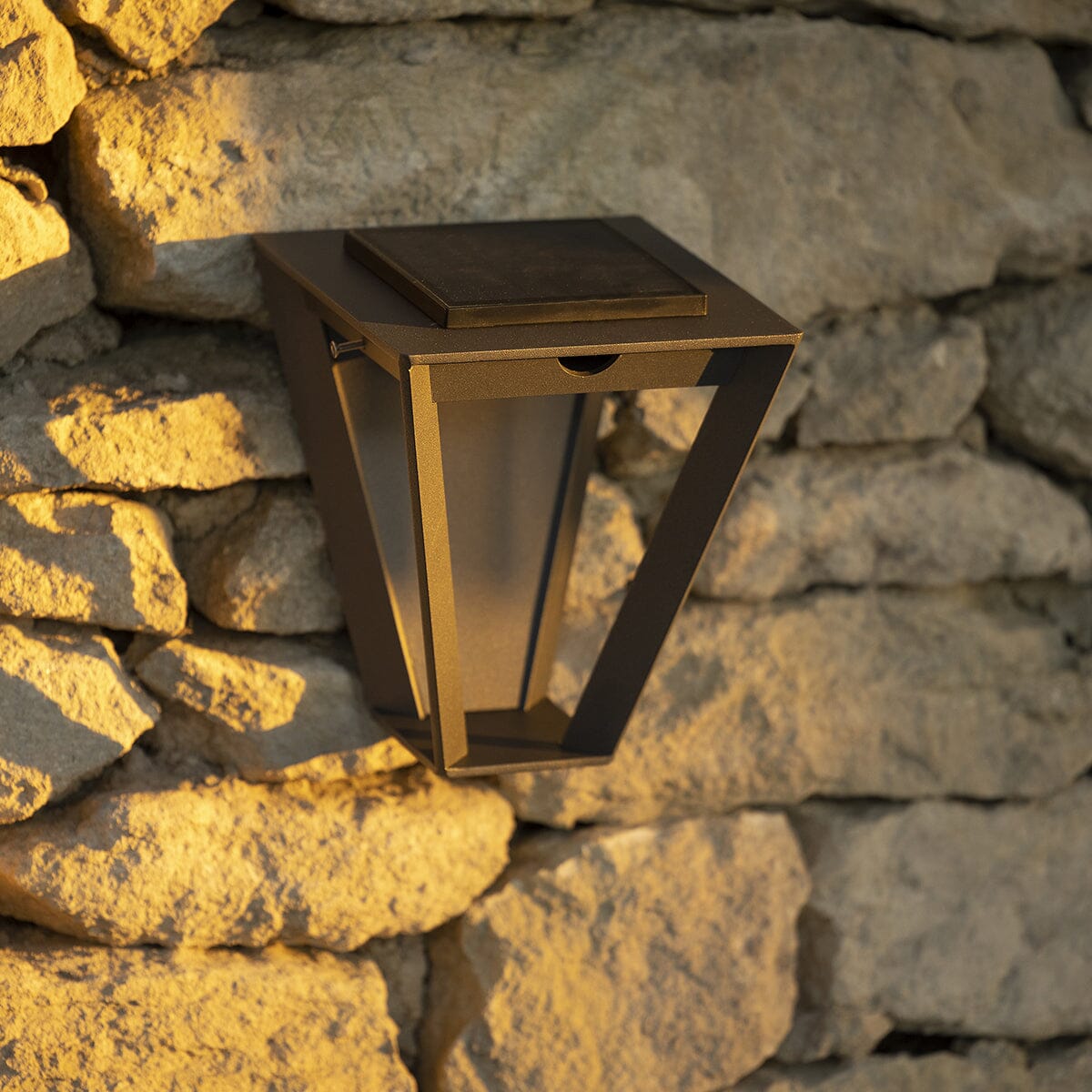 Les Jardins Metro Applique murale solaire 500 Lumens
