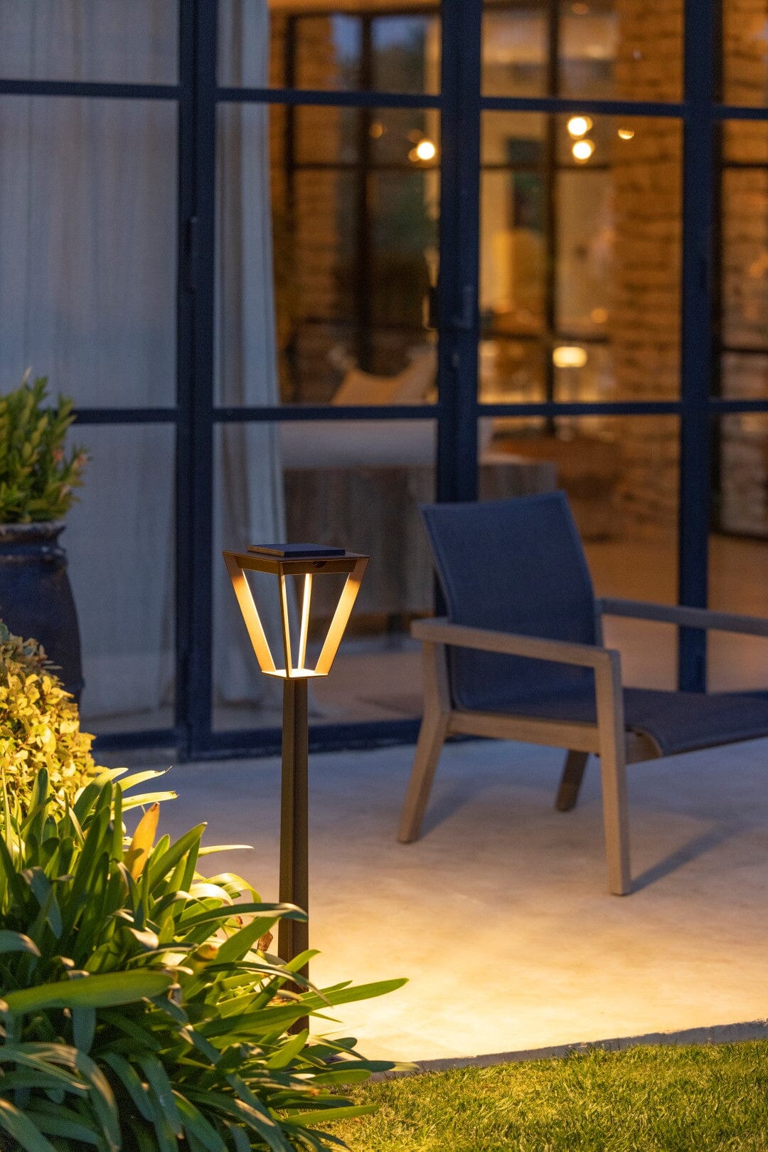 Les Jardins Metro Borne solaire sans fil 500 Lumens