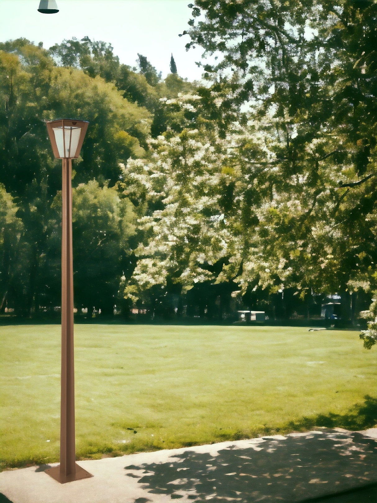 Les Jardins Metro Lampadaire solaire sans fil 500 Lumens