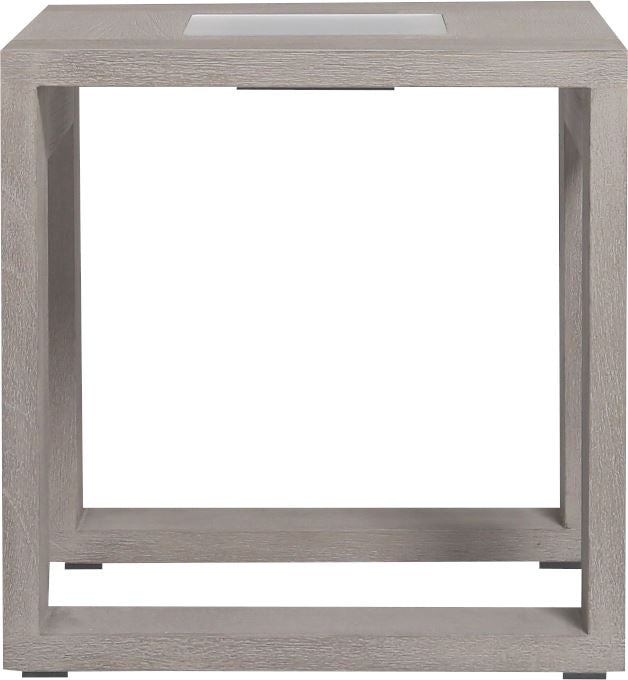 Les Jardins Rancho Table basse avec Leds 40x40cm solaire h:40cm 500 Lumens