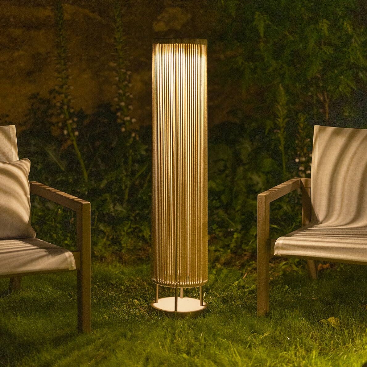 Les Jardins Rop&Strip Lampadaire solaire h:120cm 500 Lumens