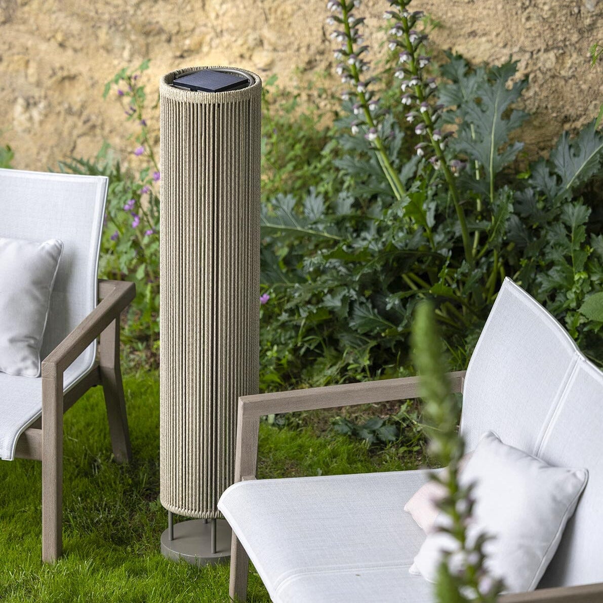 Les Jardins Rop&Strip Lampadaire solaire h:120cm 500 Lumens