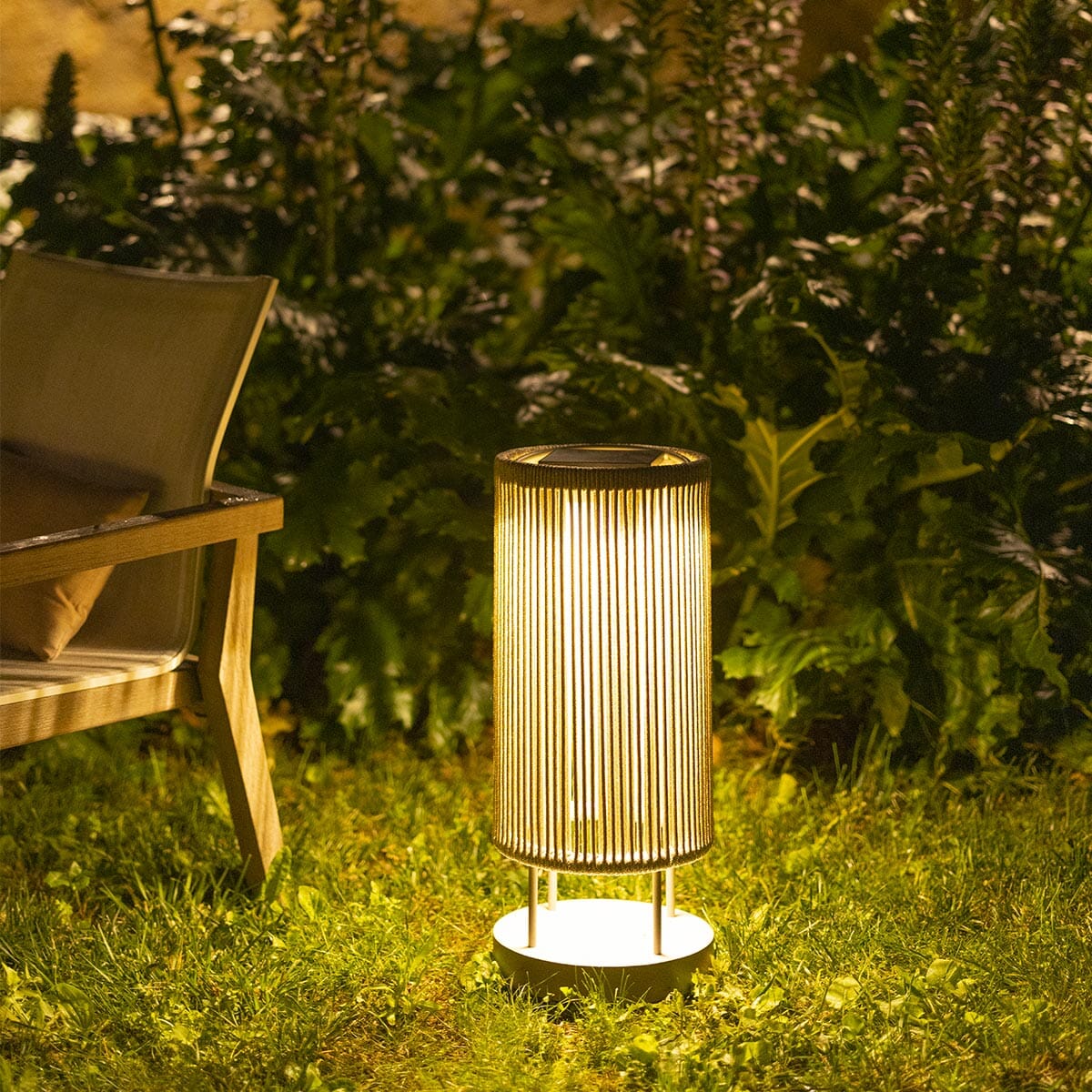 Les Jardins Rop&Strip Lanterne solaire h:58cm 500 Lumens