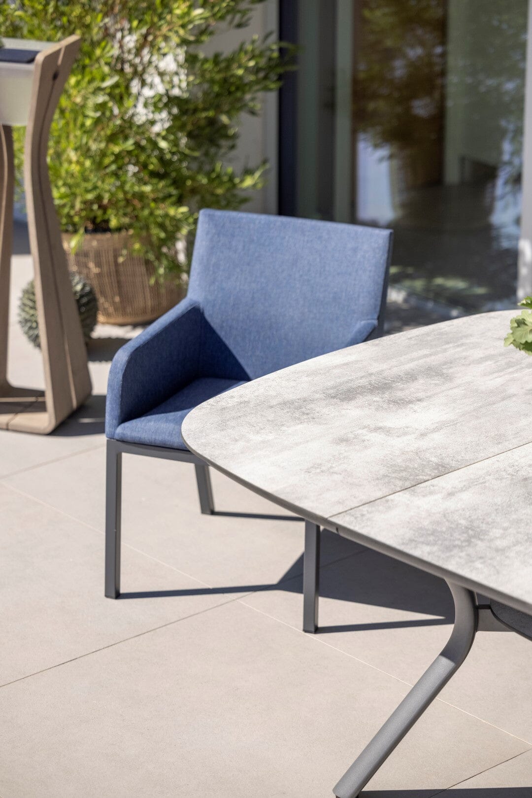 Les Jardins Sagamore Table carréee extensible 135/195x135cm