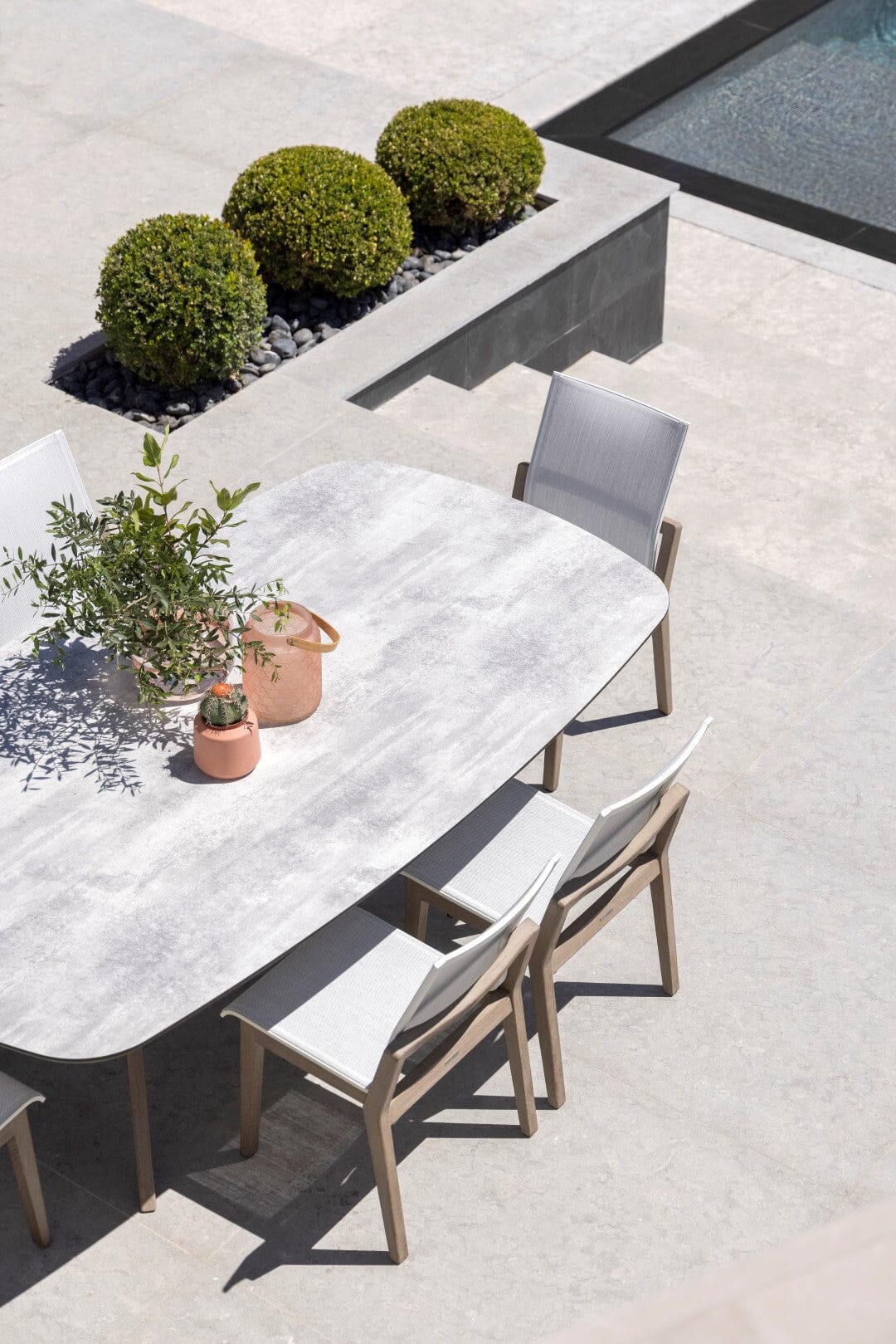 Les Jardins Selva Table de repas 225x125cm