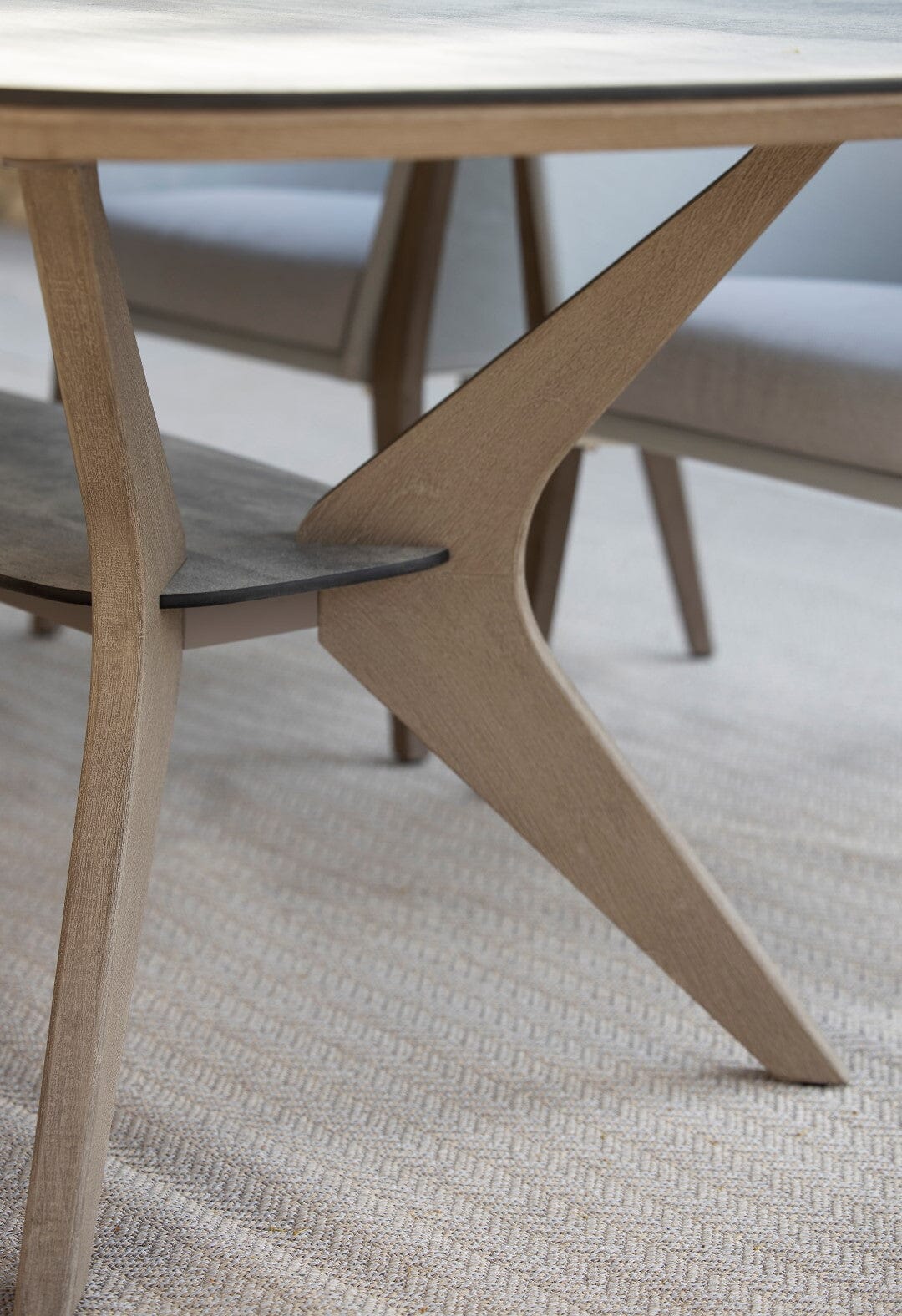 Les Jardins Selva Table de repas 225x125cm