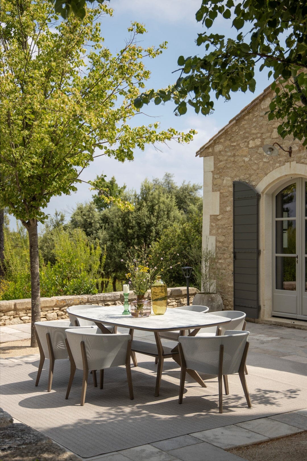 Les Jardins Selva Table de repas 225x125cm