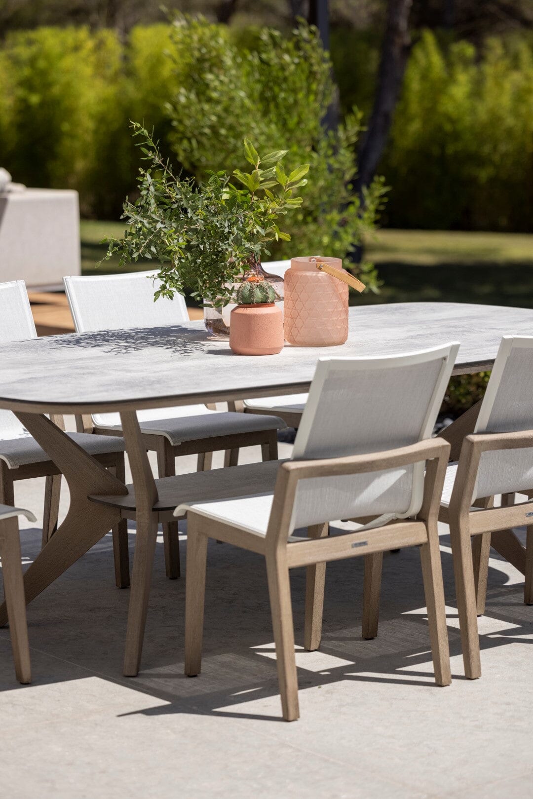 Les Jardins Selva Table de repas 225x125cm