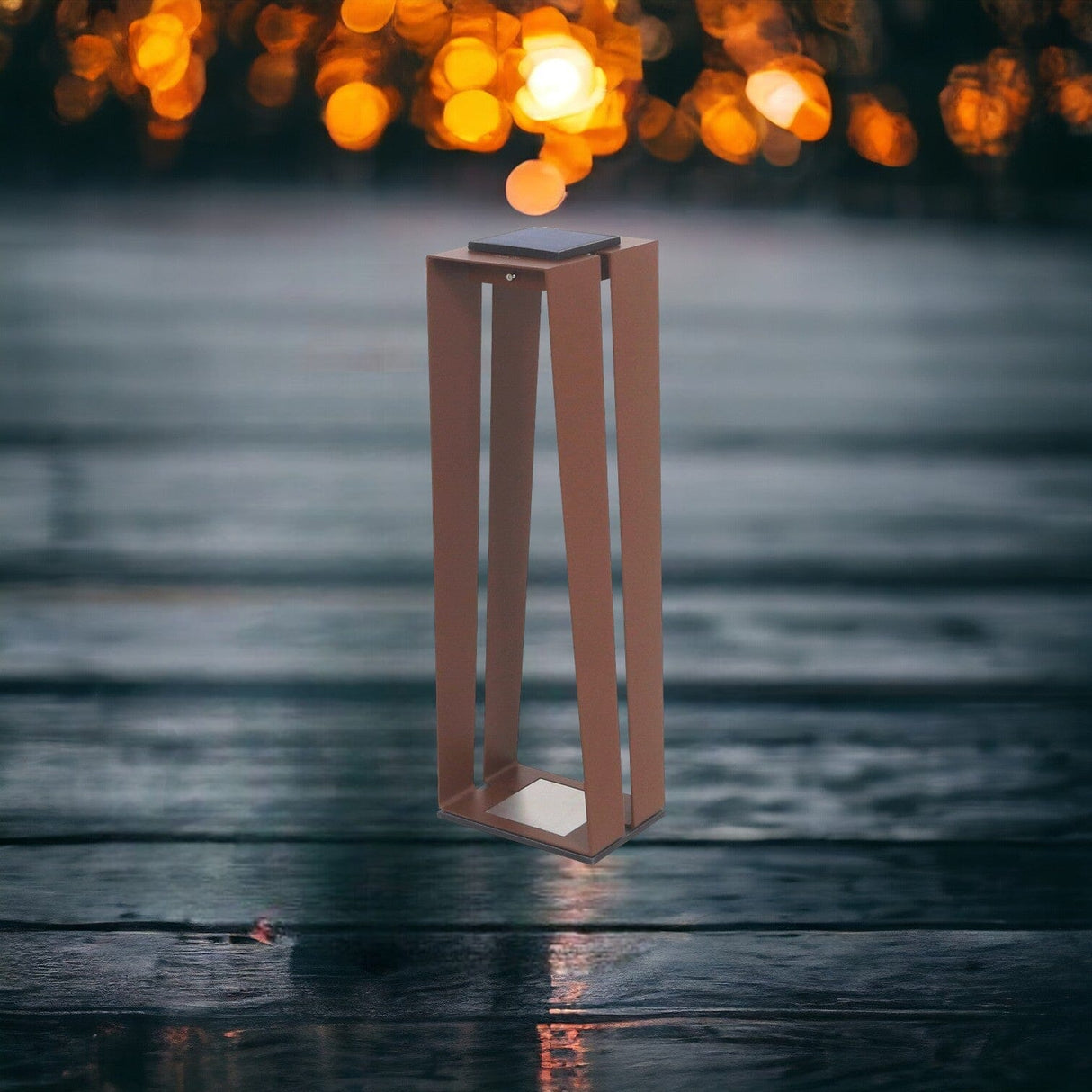 Les Jardins Skaal Lanterne solaire grand modèle Alu 500 Lumens