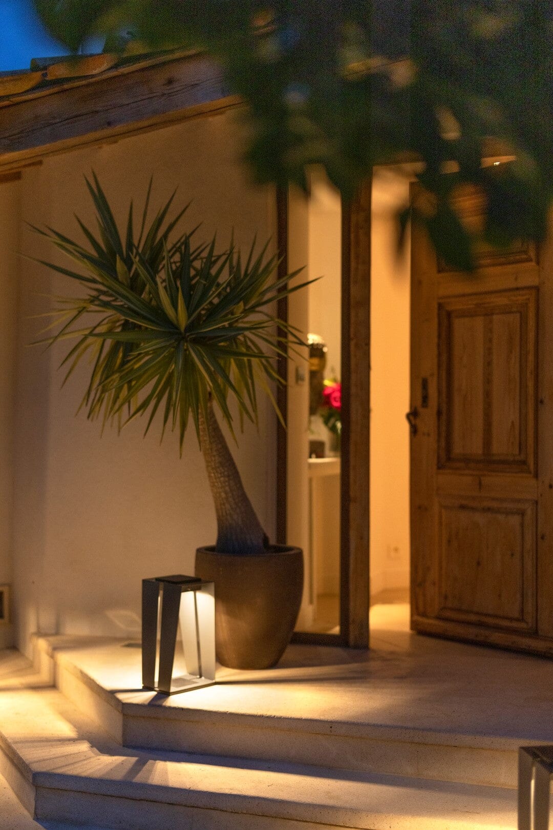 Les Jardins Skaal Lanterne solaire petit modèle Alu 500 Lumens