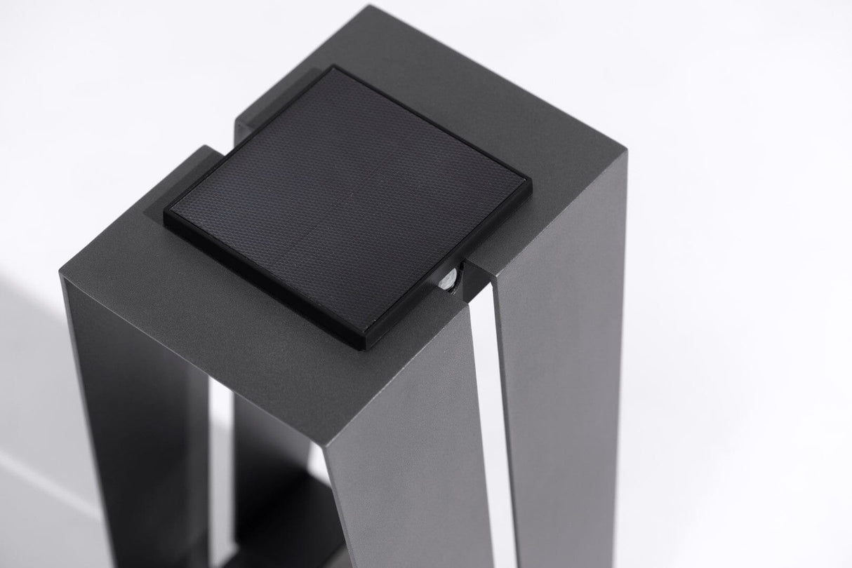 Les Jardins Skaal Lanterne solaire petit modèle Alu 500 Lumens