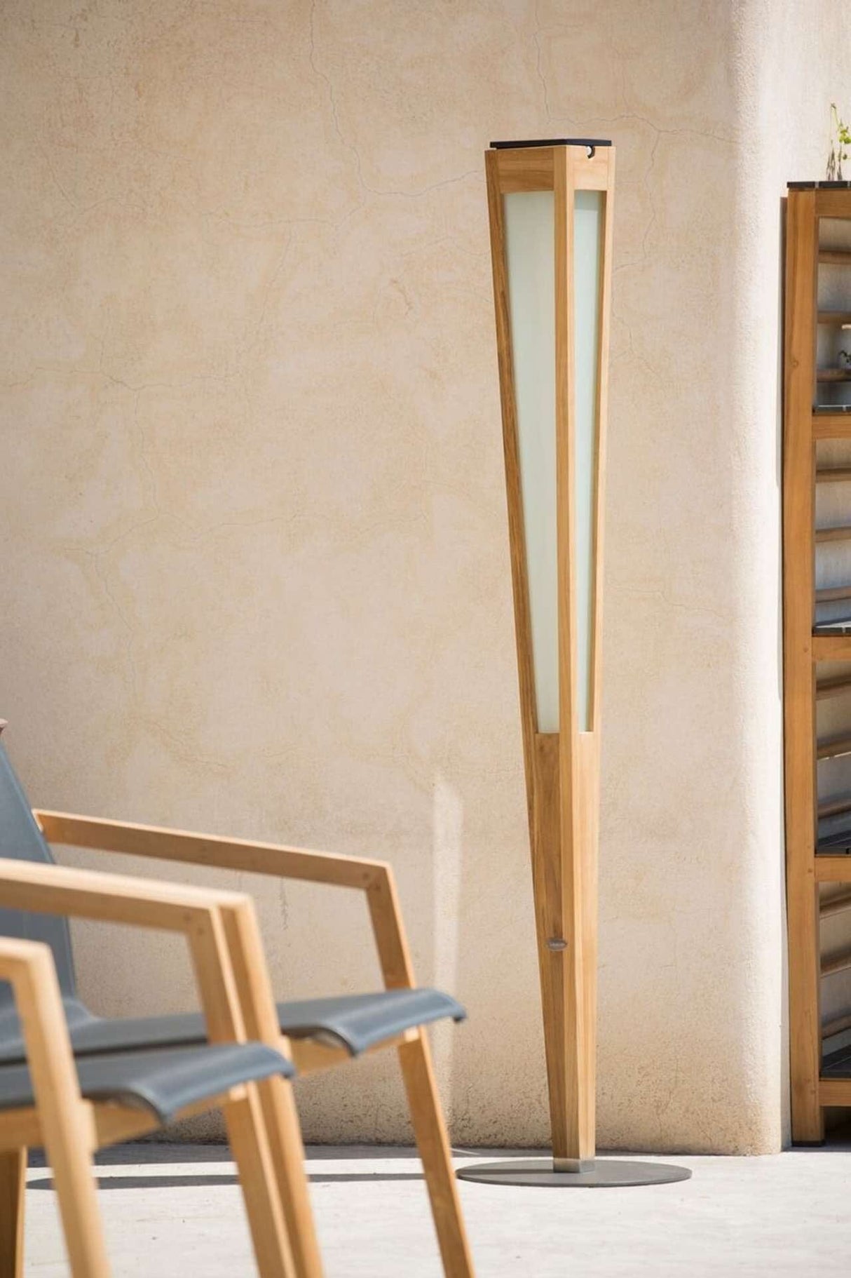 Les Jardins Tecka Torche solaire grand modèle 500 Lumens