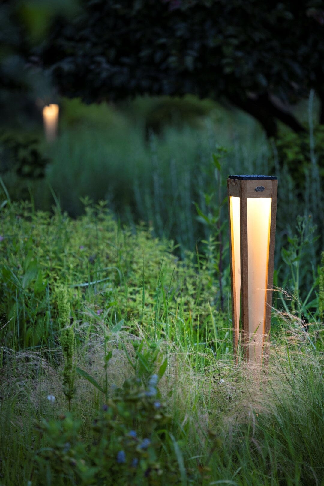 Les Jardins Tecka Torche solaire grand modèle 500 Lumens