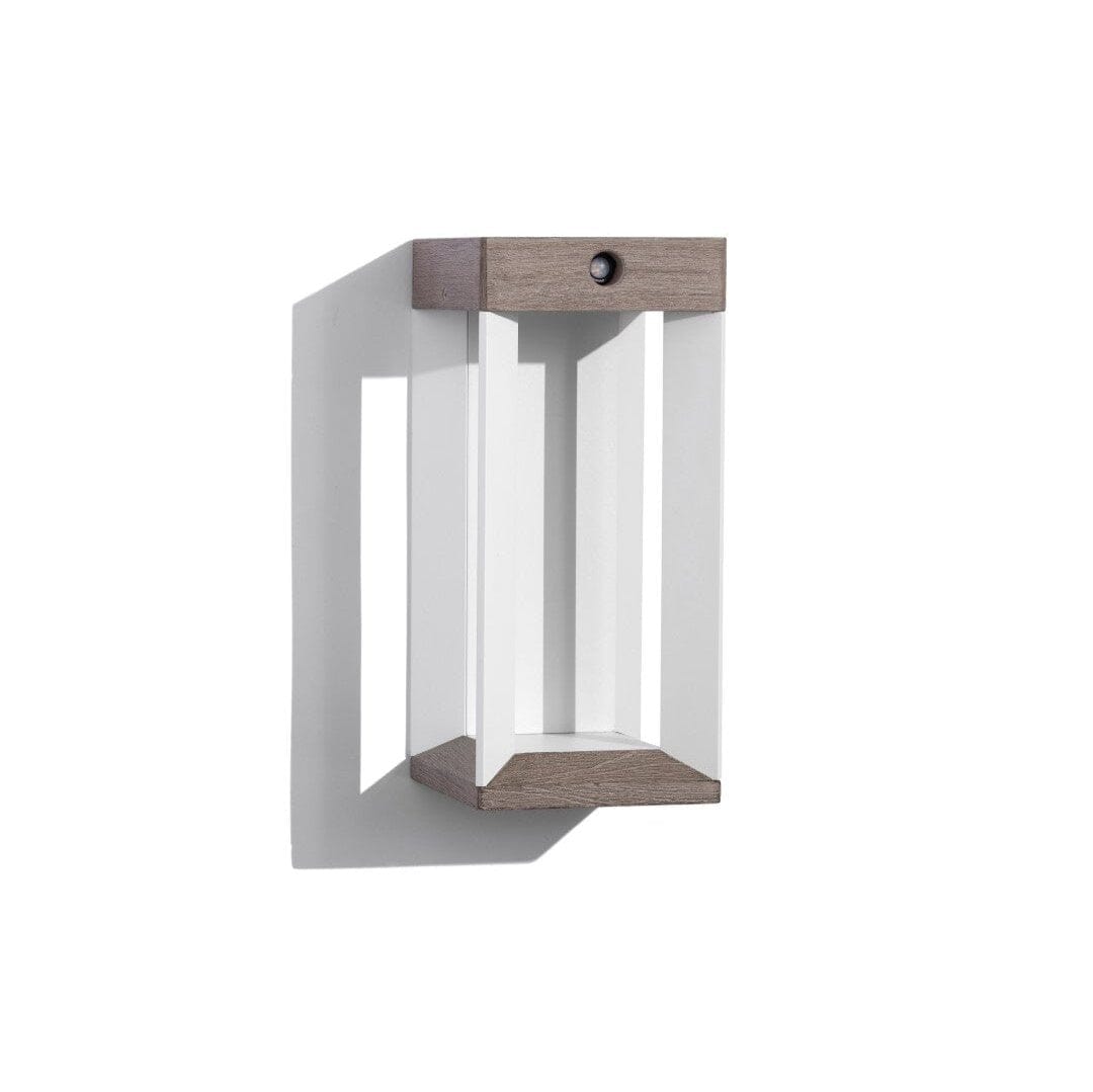 Les Jardins Teckalu Applique murale solaire 500 Lumens Blanc