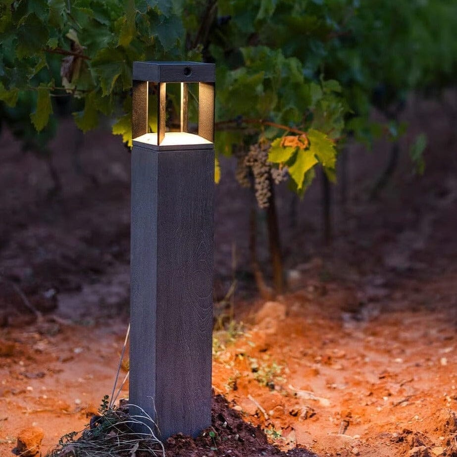 Les Jardins Teckalu Borne solaire grand modèle h:90cm 500 Lumens