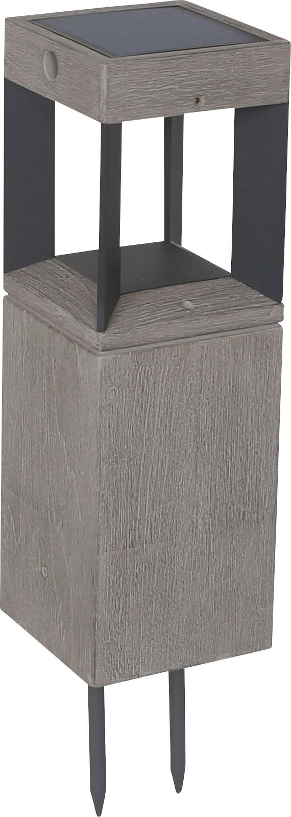 Les Jardins Teckalu Borne solaire h:45cm 500 Lumens