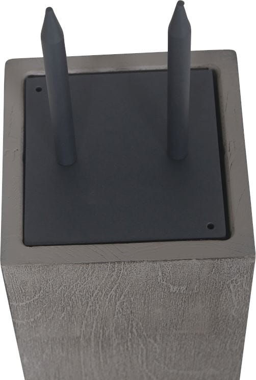 Les Jardins Teckalu Borne solaire h:90cm 500 Lumens