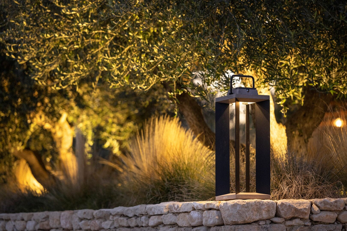 Les Jardins Teckalu Lanterne solaire grand modèle 500 Lumens